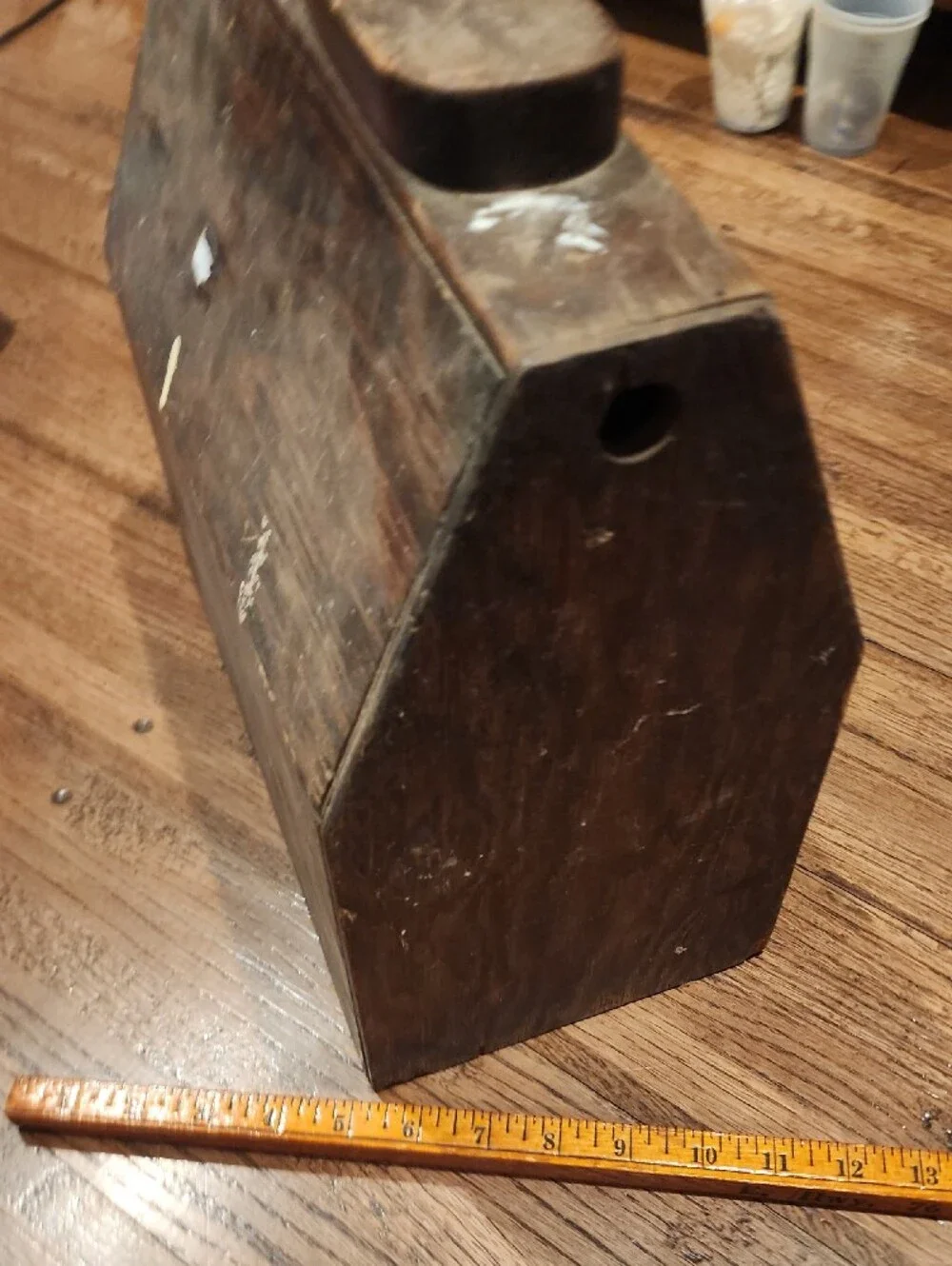 Vtg Shoe Shine Box
